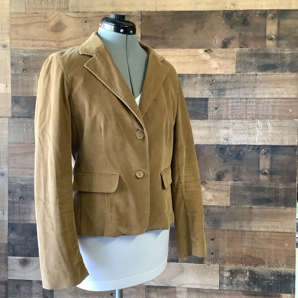 Tan Corduroy Blazer